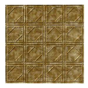   24 x 48 Traditional 4   Glue Up Ceiling Tile   Bermuda Bronze G53 17