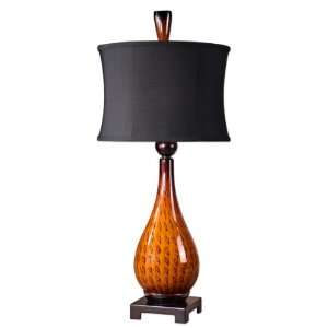  Zuma Maple Colored Glass Table Lamp    Home 