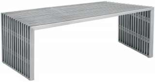 Amici stainless steel Bench chair Contemporary Occasion  