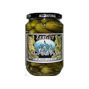 Kosher Dill Pickles (Zergut EuroGarden) 24oz  Grocery 