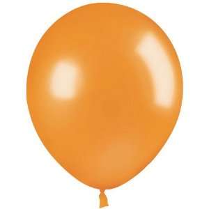   Orange Betallatex Balloons (100 ct) (100 per package) Toys & Games