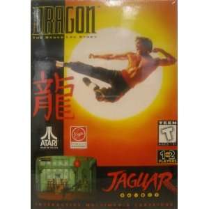  Dragon the Bruce Lee Story Jaguar Atari Game Cartridge 