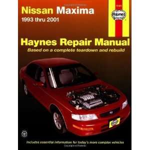  Nissan Maxima 1993 thru 2001 (Haynes Automotive Repair 