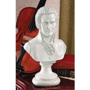  Xoticbrands 13.5 Musical Genius Mozart Bust Desktop 
