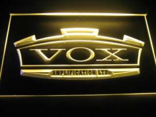 Vox Amplification Ltd Logo Beer Bar Pub Store Light Sign Neon B221 