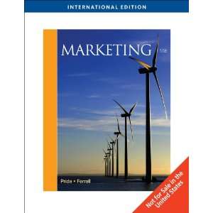 Marketing 2010 15TH by William M. Pride, Ferrell 15E 9780547167466 