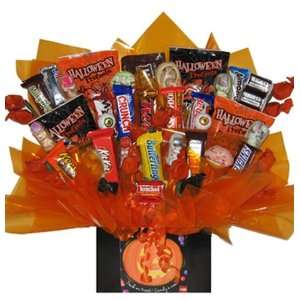  Monster Mash Chocolate Candy bouquet in Halloween gift box 