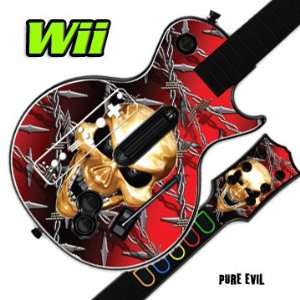   for GUITAR HERO 3 III Nintendo Wii Les Paul   Pure Evil Video Games