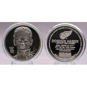  Dominik Hasek Silver Coin