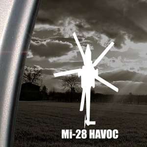  Mi 28 HAVOC Decal Military Soldier Window Sticker 