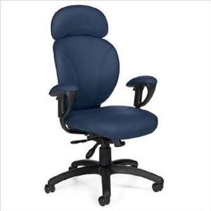   Azeo High Back Synchro Tilter Chair in Leather