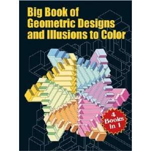  of Geometric Designs and Illusions to Color [BBO GEOMETRIC DESIGNS 