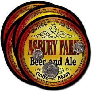 Asbury Park , NJ Beer & Ale Coasters   4pk