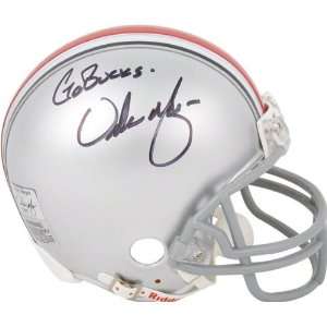  Urban Meyer Autographed Mini Helmet  Details Ohio State Buckeyes 