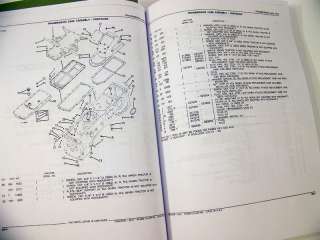 JOHN DEERE 2010 UTILITY TRACTOR PARTS MANUAL CATALOG EXPLODED VIEWS 