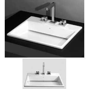  Toilets Bidets U8 708 Countertop Lavatory Drop In Without Overflow 
