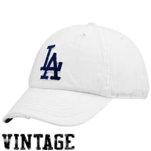   47 L.A. Dodgers White Franchise Hoover Fitted Hat