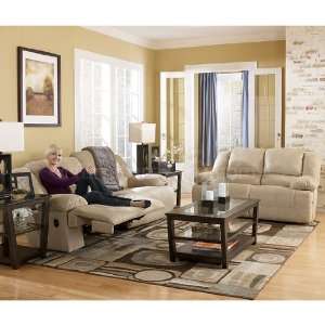   Khaki Reclining Living Room Set by Ashley Furniture
