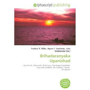  Brihadaranyaka Upanishad (9786133615137) Books