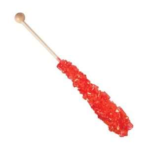 Large Strawberry Crystal Sticks   Unwrapped 120 Count