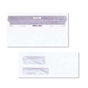 Quality Park  Reveal N Seal Double Window Invoice Envelope, Self 