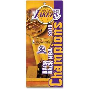   Angeles Lakers 2010 Nba Finals Champions Wood Sign