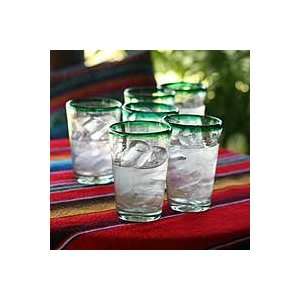  NOVICA Drinking glasses, Conical (set of 6) Kitchen 