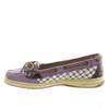 Sperry Womens Slip Ons Shoes Angelfish Lilac Nubuck  