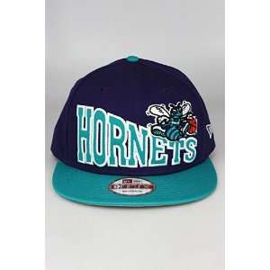  New Era Stoked Charlotte Hornets Snapback Hat Purple 
