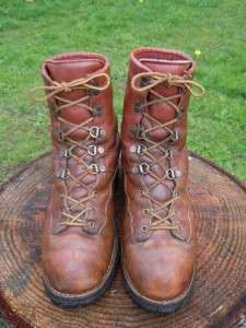 VINTAGE DANNER HIKING CLIMBING MOUNTAINEERING HUNTING BOOTS SZ 12 B 