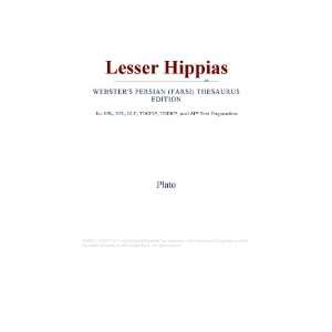  Lesser Hippias (Websters Persian (Farsi) Thesaurus 