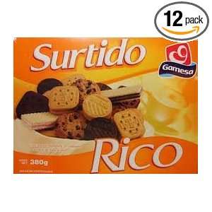 Gamesa Surtido Rico (Assorted Cookies), Variety Pack, 15.42 Ounce 
