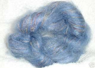 combo yarn blend angora rabbit mohair bluebirds  