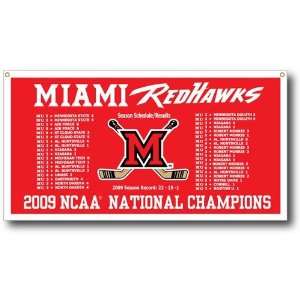  Miami University RedHawks 2009 NCAA Mens Hockey National 
