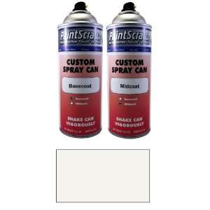 com 12.5 Oz. Spray Can of Snow White Tricoat Touch Up Paint for 2010 