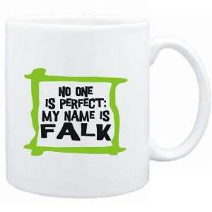  Mug White  No one is perfect My name is Falk  Male 