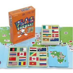   Flag Frenzy Educational Geography Card Game by Geotoys Toys & Games