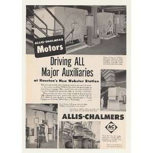   and Power Co Allis Chalmers Motors Print Ad (45295)