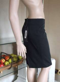 AnnaRita N BNWT40 Italian Designer Black Pencil Skirt 8  