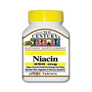  Niacin 250 mg   110 tabs,(21st Century) Health & Personal 