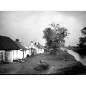  Excellent Atmospheric Scene of Country Cottages Along 
