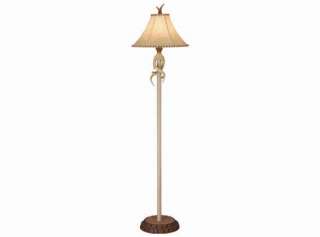 RUSTIC ANTLER COLLECTION FLOOR LAMP NATURAL LIGHTING  