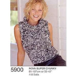  Sirdar Knitting Patterns 5900 Nova Super Chunky