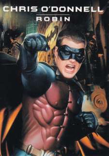 Batman Forever Unocal 76 Promo Card # 4 Chris ODonnell as Robin 