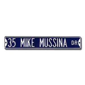  35 Mike Mussina Drive Street Sign 6 x 36 MLB Baseball 