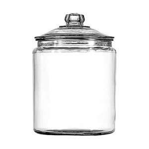    Clear Glass 2 Gallon Vintage Look Apothecary Jar