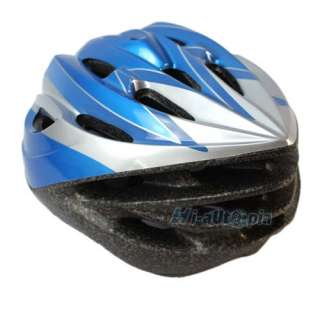 New Universal Sports Bike Bicycle Cycling Riding Blue Helmet Size M 