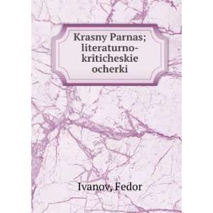    kriticheskie ocherki (in Russian language) Fedor Ivanov Books