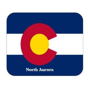   US State Flag   North Aurora, Colorado (CO) Mouse Pad 