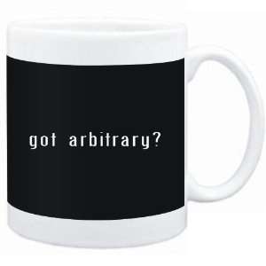  Mug Black  Got arbitrary?  Adjetives
